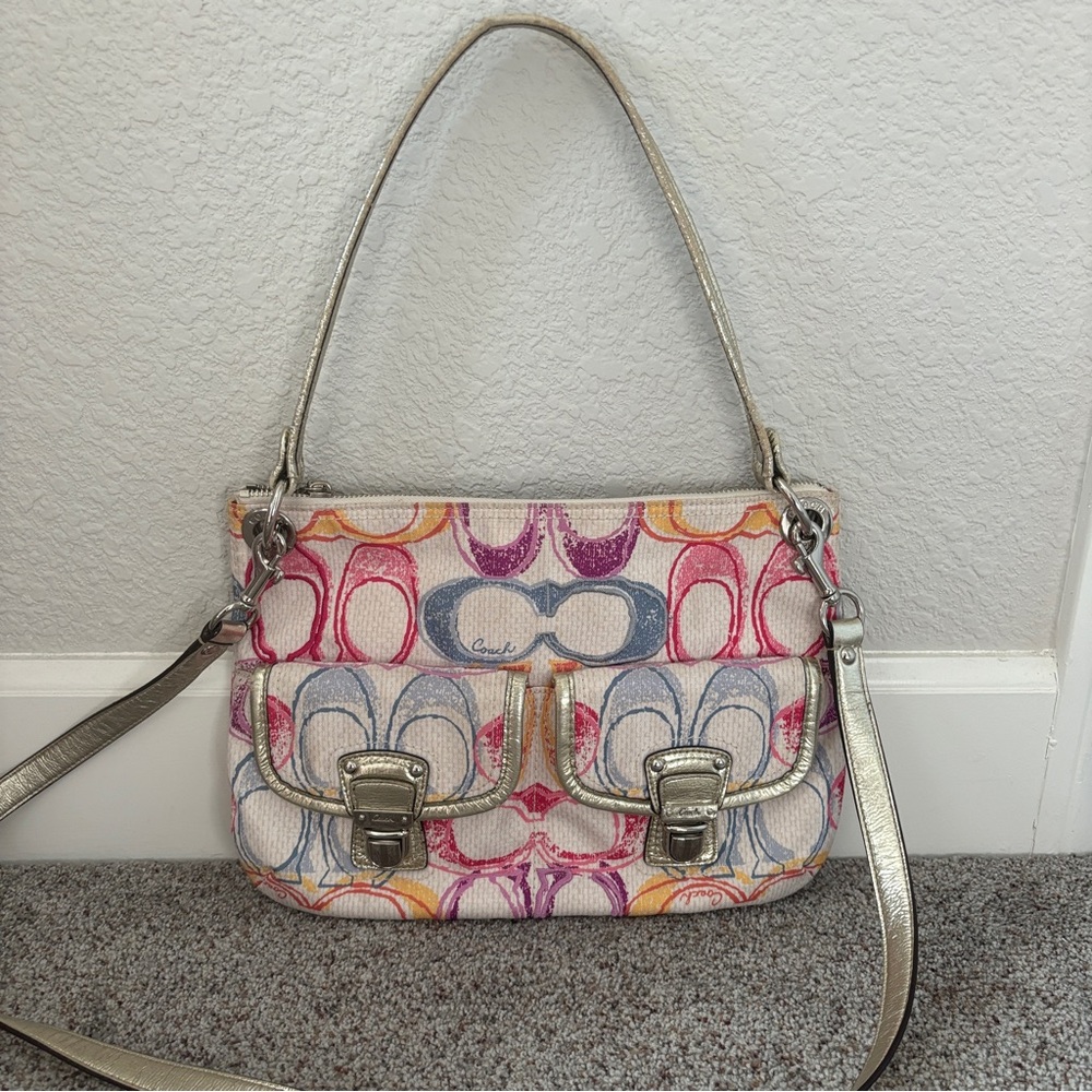 Coach Y2K Multicolor Shoulder Bag